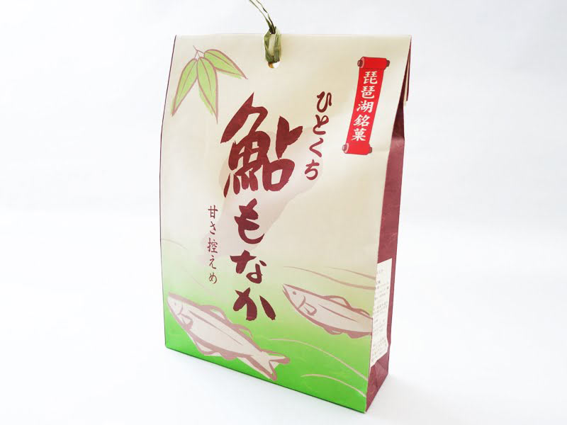 ひとくち鮎もなか　外装