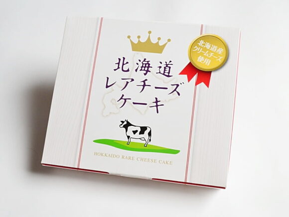 北海道レアチーズケーキ外装