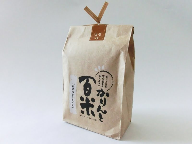 かりんと百米（海老塩）　外装