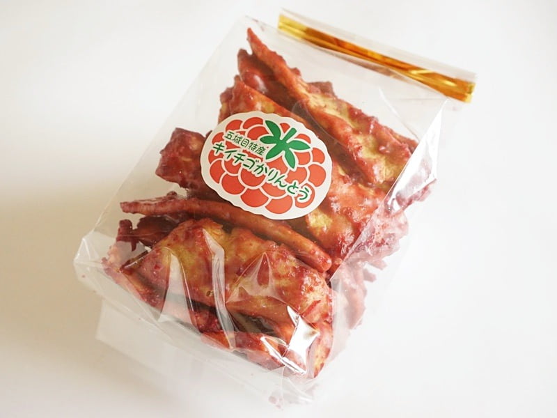キイチゴかりんとう外装