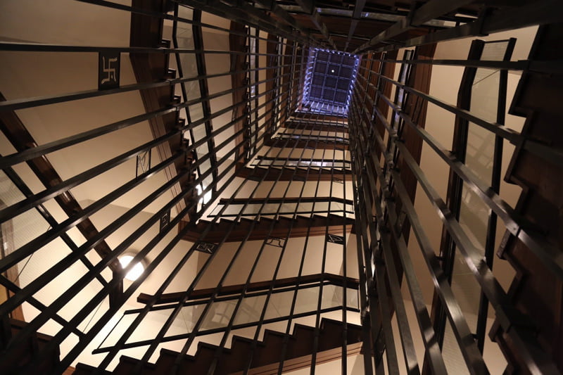 名古屋城 螺旋階段