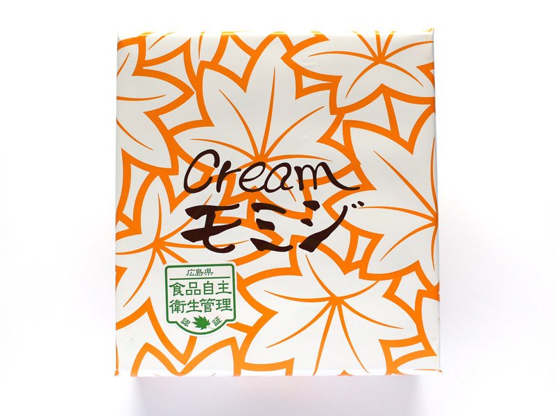 にしき堂 チーズクリームモミジ 外装