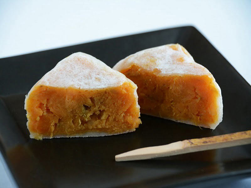 黄金芋のきんつば 中身写真