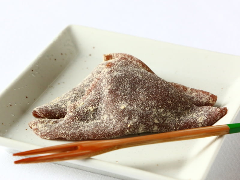 生八つ橋チョコあん中身の写真