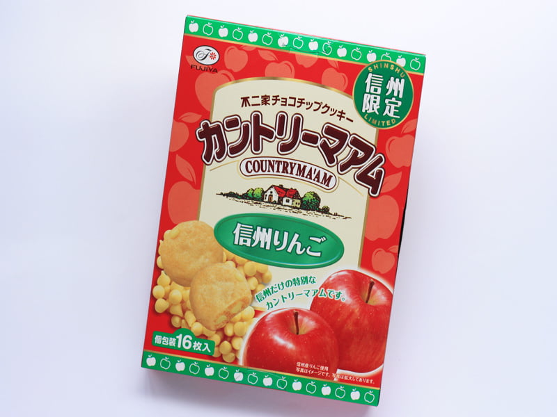 カントリーマアム信州りんご味　外装