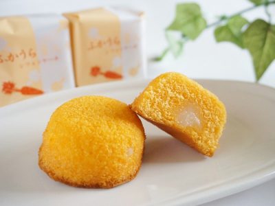 ふかうら雪人参シフォンケーキ