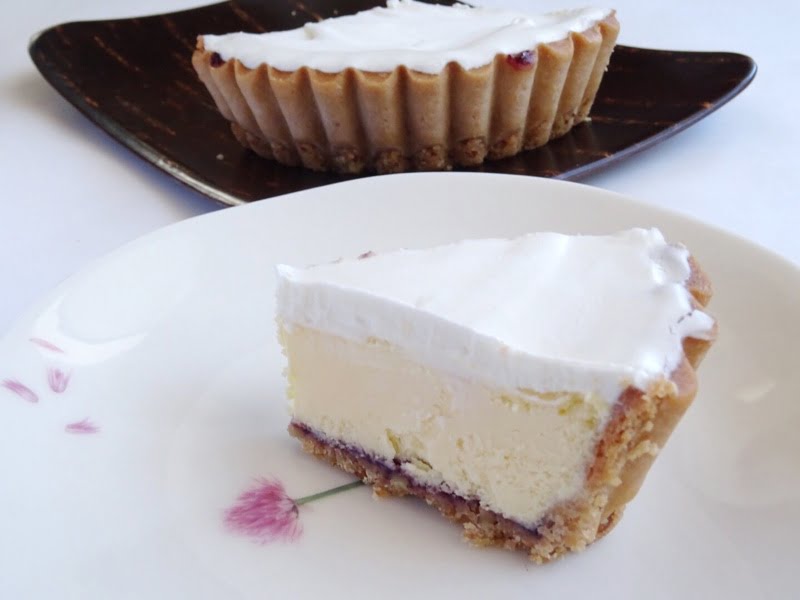 ふらの雪どけチーズケーキの中身（拡大）