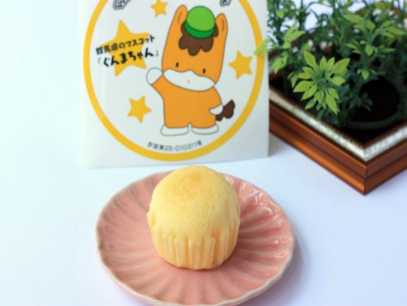 ぐんまちゃんカスタードケーキ　中身の写真