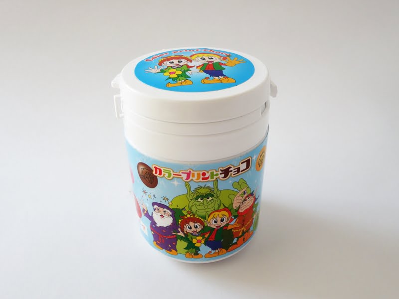 ひらパーカラープリントチョコ　外装