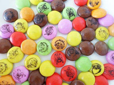 ひらかたパーク カラープリントチョコ