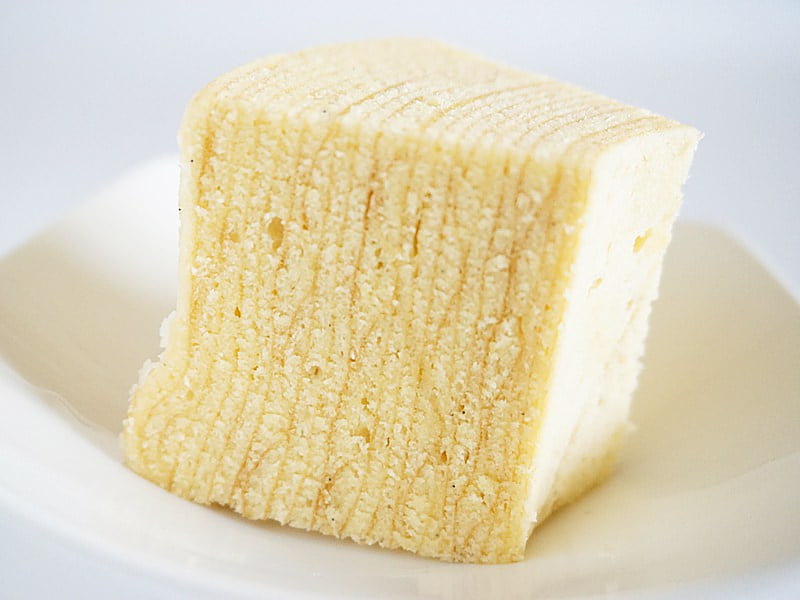 HOLLANDISCHE KAKAO-STUBE バウムクーヘン断面