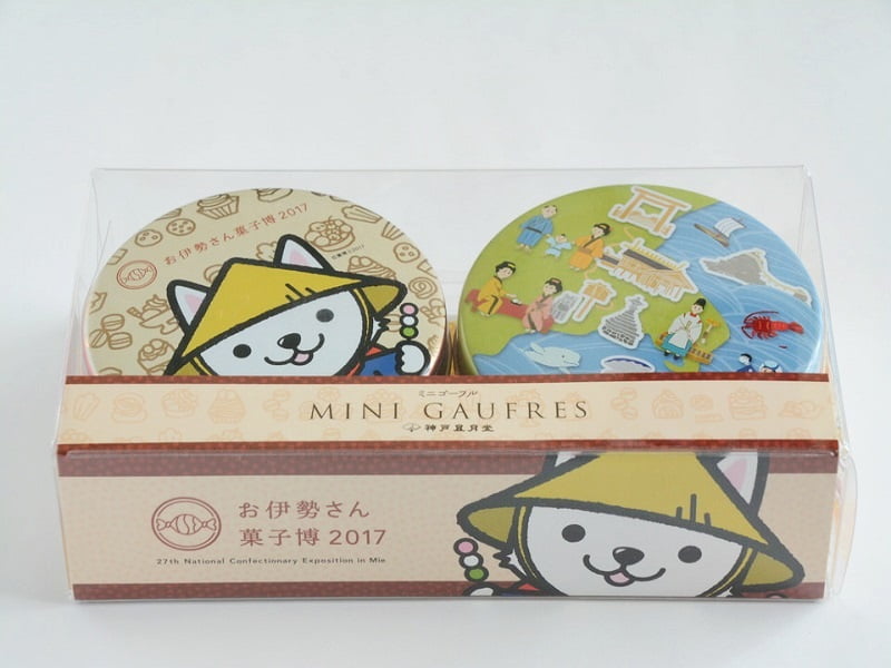 伊勢菓子博ミニゴーフル 外装