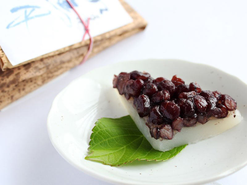 叶匠壽庵の水無月