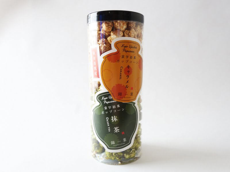 京宇治茶ポップコーン(キャラメル×抹茶) 外装