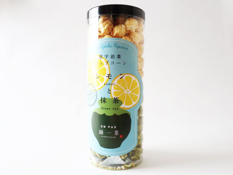 京宇治茶ポップコーン(レモン×抹茶) 外装