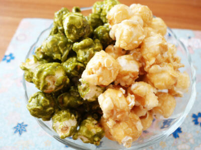 宇治茶ポップコーン(レモン×抹茶)