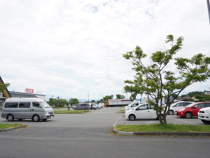 道の駅庄内みかわ駐車場