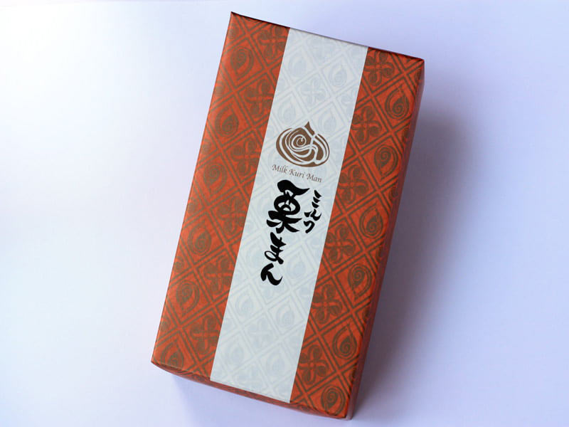 ミルク栗まん　外装