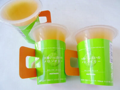 太陽いっぱいのメロンゼリー