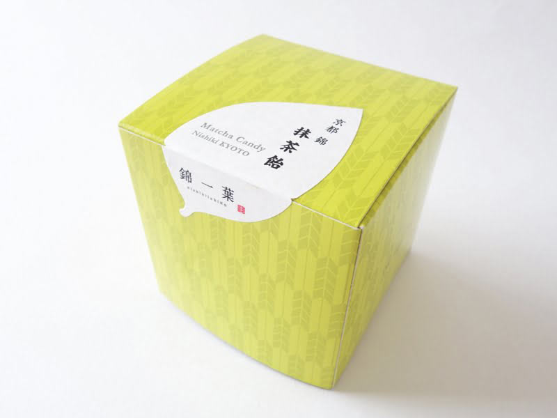 錦一葉 抹茶飴 外装