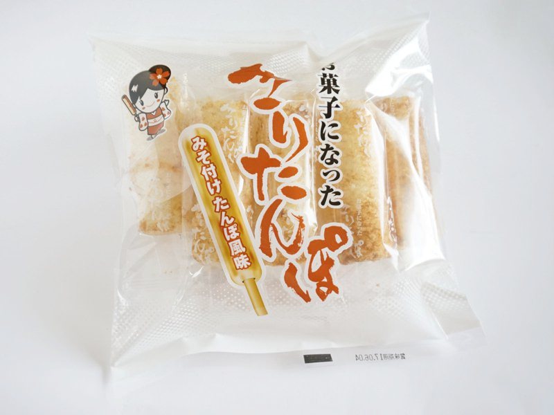 お菓子になったきりたんぽ(みそ付けたんぽ風味)外装