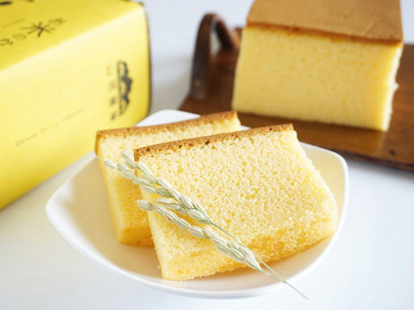 お米のかすてら中身