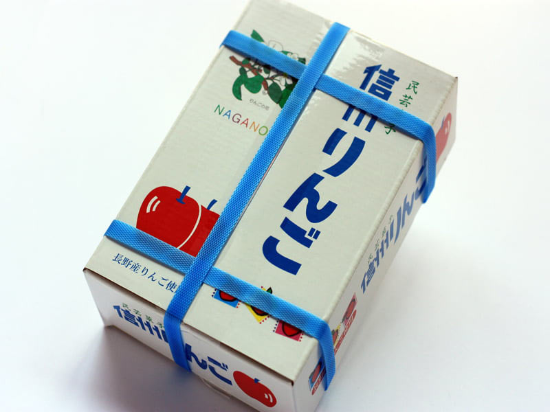 民芸菓子　信州りんご　外装