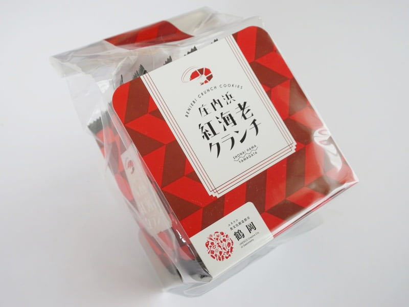 庄内浜紅海老クランチ外装