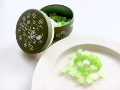 スヌーピー茶屋 金平糖缶(すずらん)