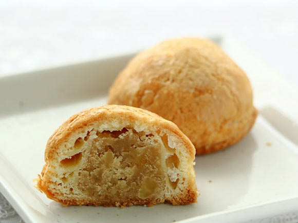 手づ栗パイ中身の写真