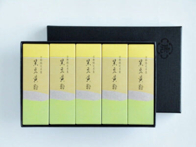 小形羊羹 黒豆黄粉