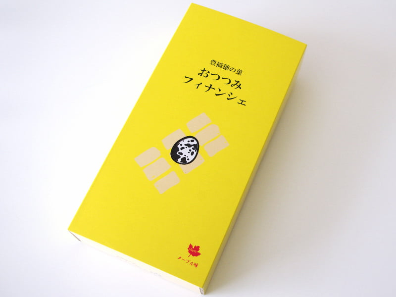 おつつみフィナンシェ メープル味外装