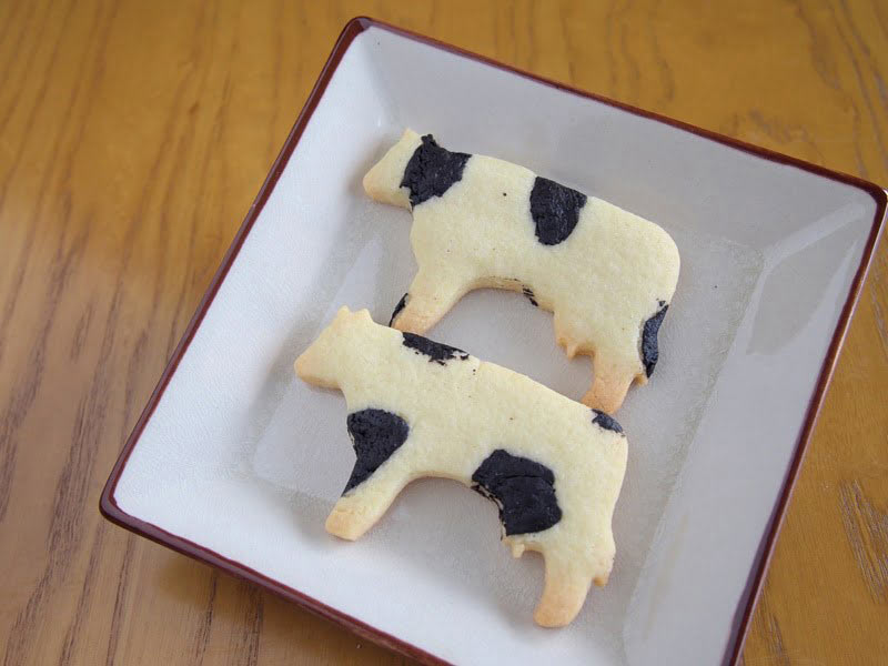 うしサブレ　中身の写真