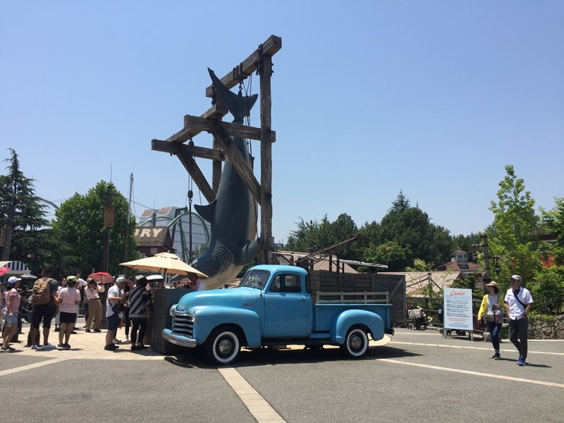 USJジョーズ前写真