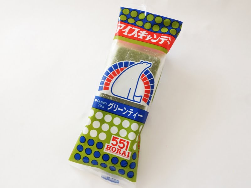 551アイスキャンディー（グリーンティー）　外装