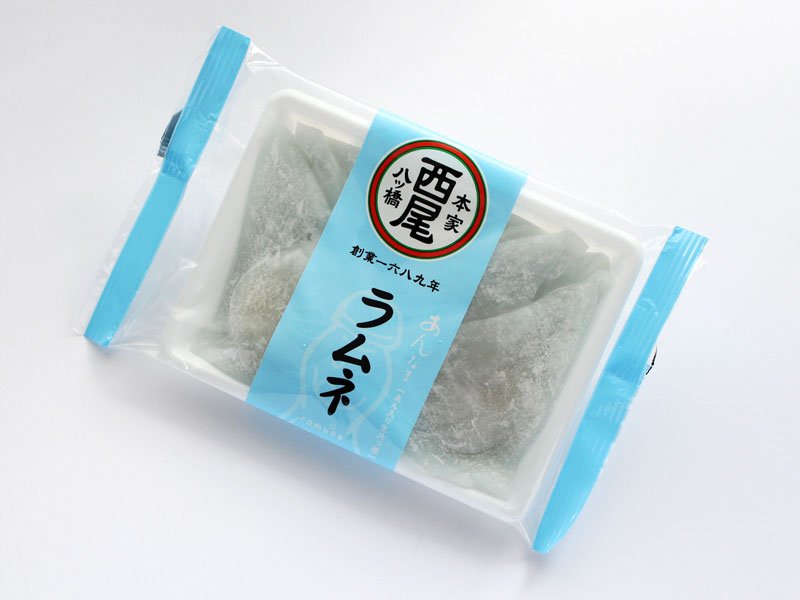あん入り生八ッ橋 あんなま「ラムネ」 外装