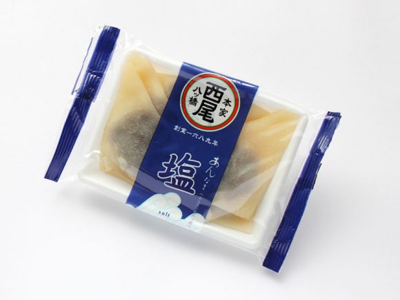 あん入り生八ッ橋 あんなま「塩」 外装