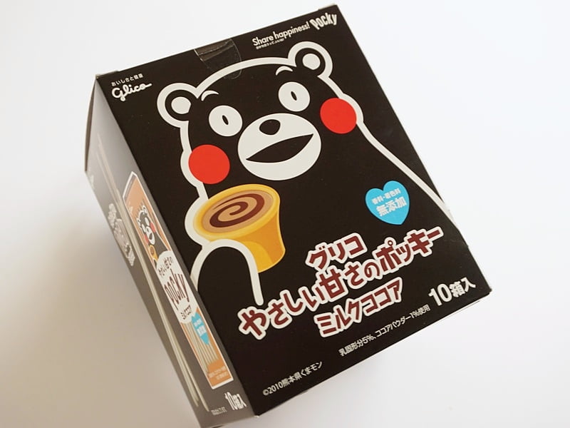グリコ やさしい甘さのポッキー ミルクココア外装