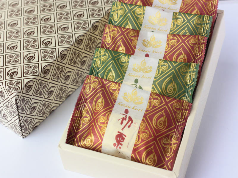 初栗 開封した写真