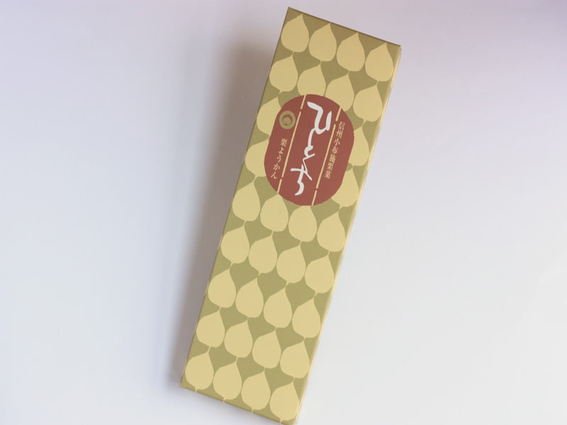 ひとくち栗ようかん　外装