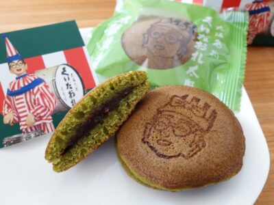 くいだおれ太郎の太鼓焼き(抹茶)