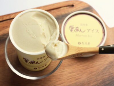 竹風堂 栗あんアイス