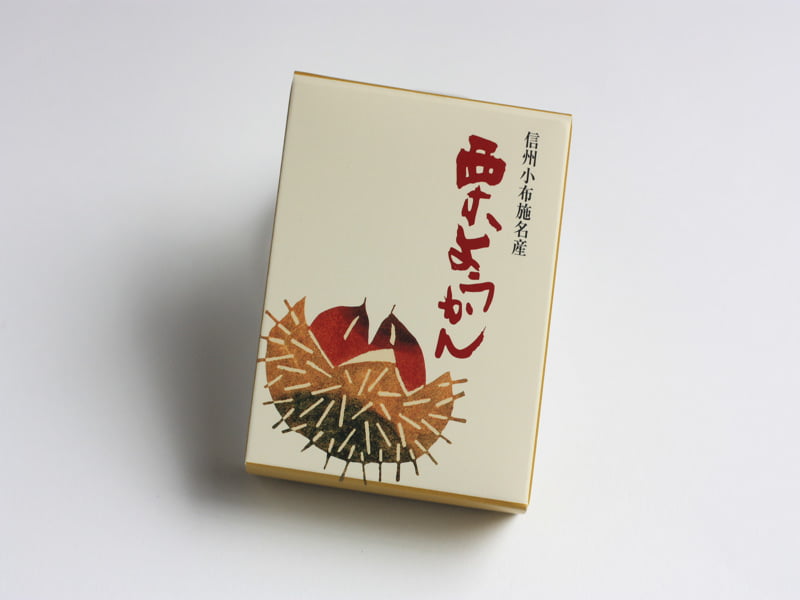 竹風堂 栗ようかん小形 外装
