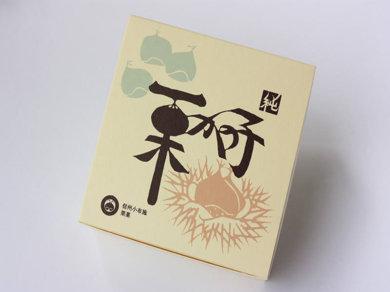 桜井甘精堂　栗かの子　外装