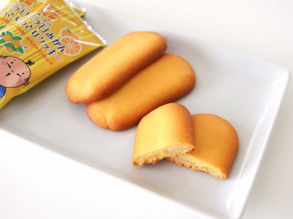 三ヶ日みかんしっとりクッキー中身
