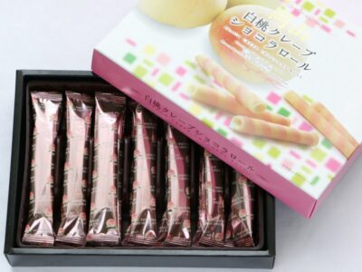 白桃クレープショコラロール