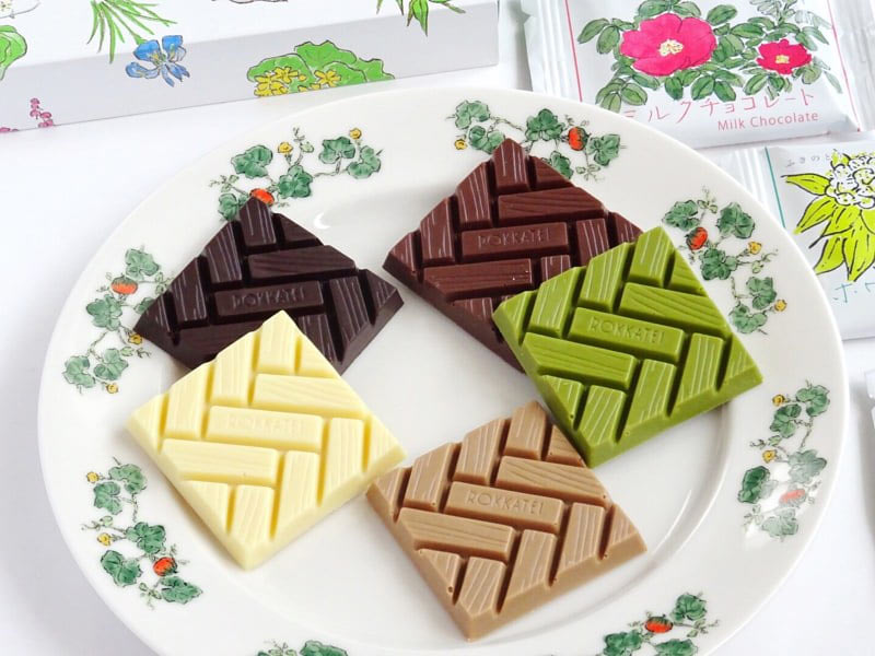 六花亭のチョコレートの中身（拡大）