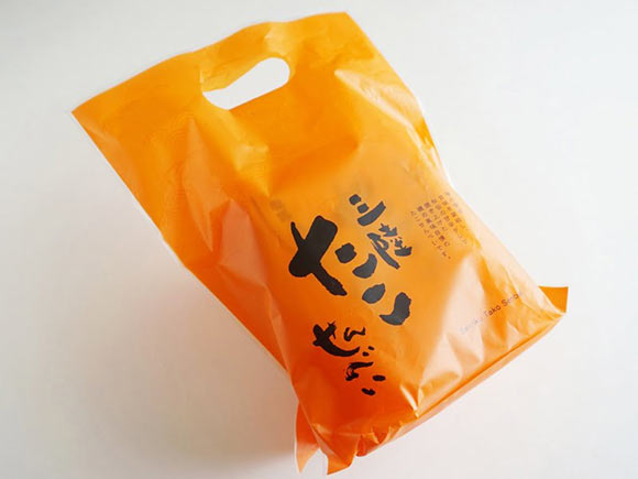 三陸たこせんべい外装