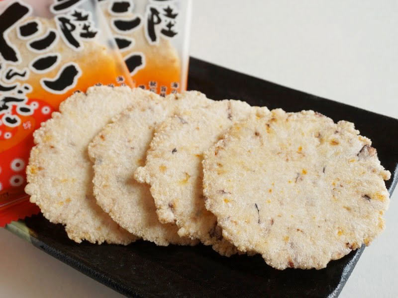 三陸たこせんべい中身