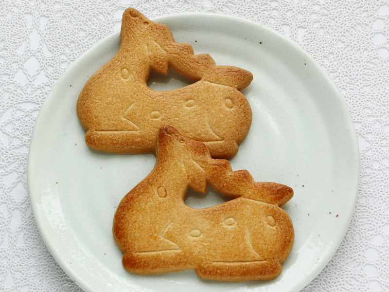 鹿サブレ中身の写真